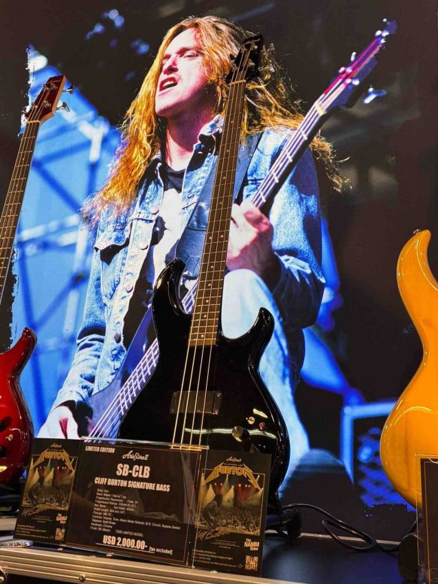 Cliff Burton SB-CLB Signature Bass Reissue