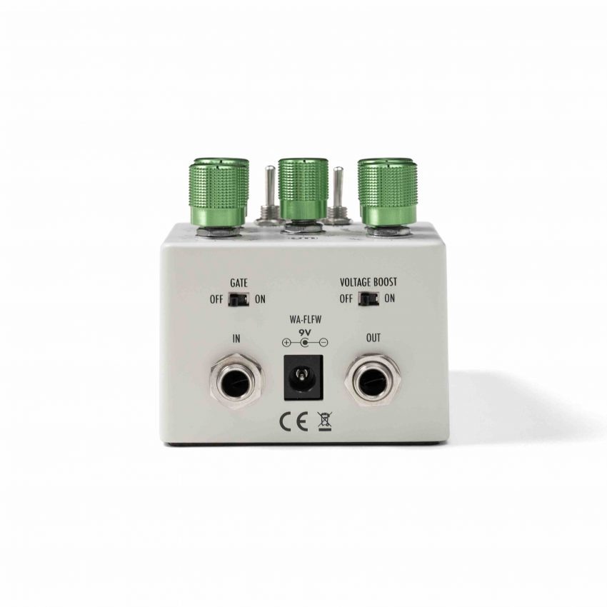 Warm Audio Fluff Drive rear panel connectivity and switches