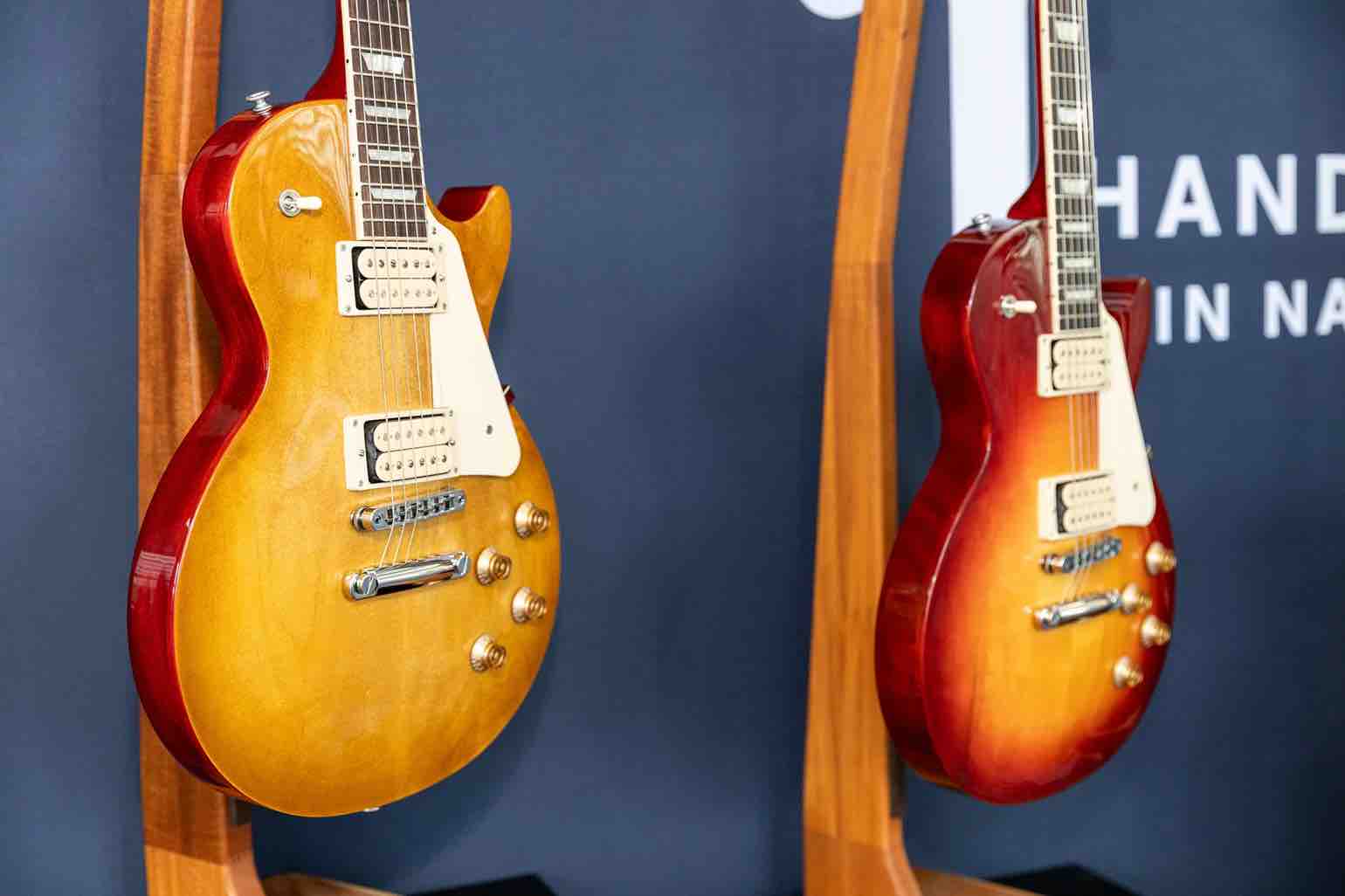 Gibson Les Paul Studio Double Trouble models at NAMM 2026