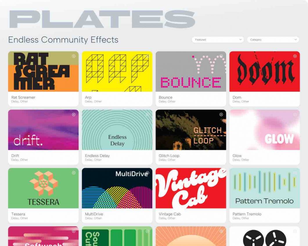 Polyend Endless Plates