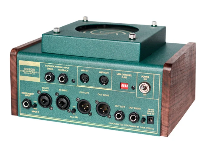 T-Rex-Binson-Stereophonica rear panel connectivity