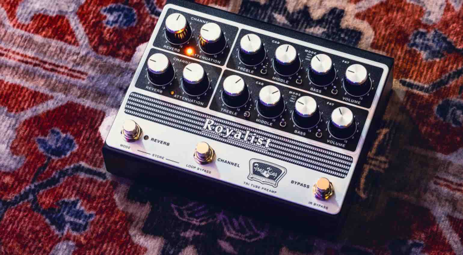 British Invasion on Your Pedalboard- The New Tone King Royalist Tube Preamp