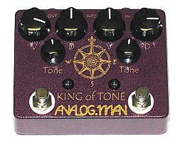 Analog Man King of Tone pedal