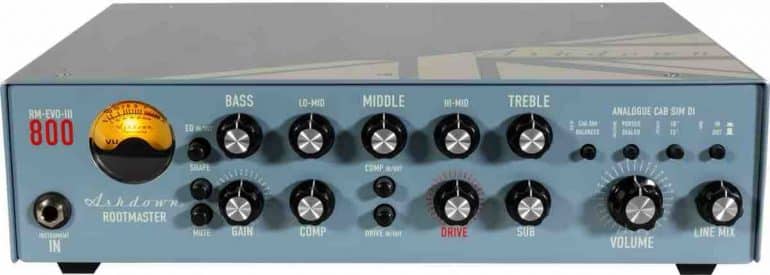 Ashdown UK-RBM professional bass amplifier head