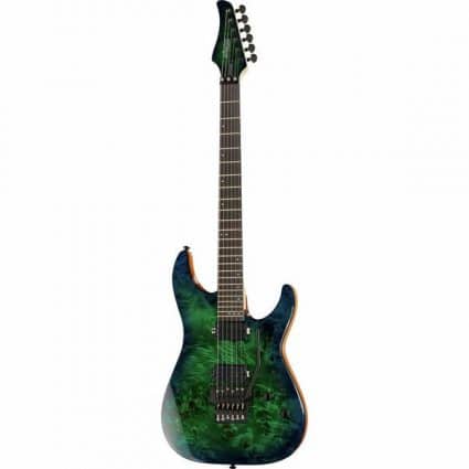 Schecter C-6 Pro FR (Aqua Burst)