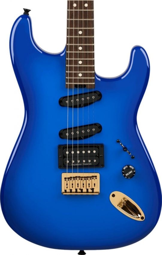 Charvel Jake E Lee Signature Pro-Mod San-Dimas Style 1 HSS HT Electric Guitar in Blue Burst