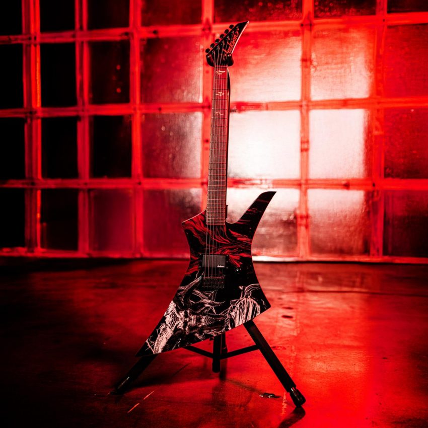 Jackson X Series Diablo IV Kelly Electric Guitar with Mephisto Graphic