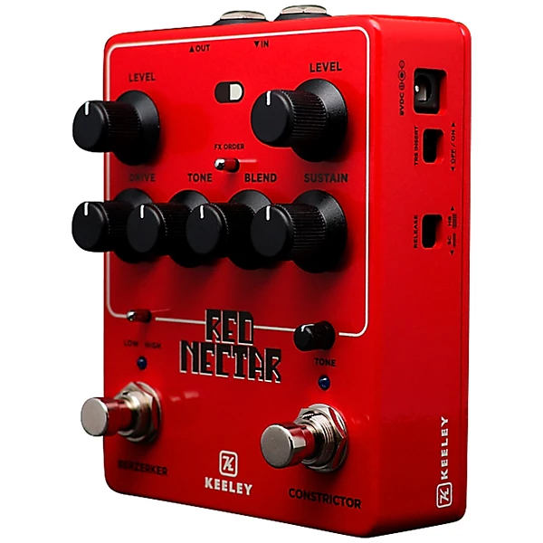 Keeley Red Nectar Overdrive & Compressor Pedal