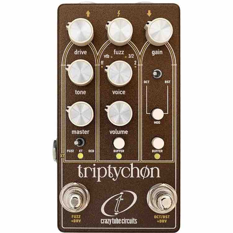 Crazy Tube Circuits Unveils Triptychon: The Ultimate All-Analog 3-Part Gain System