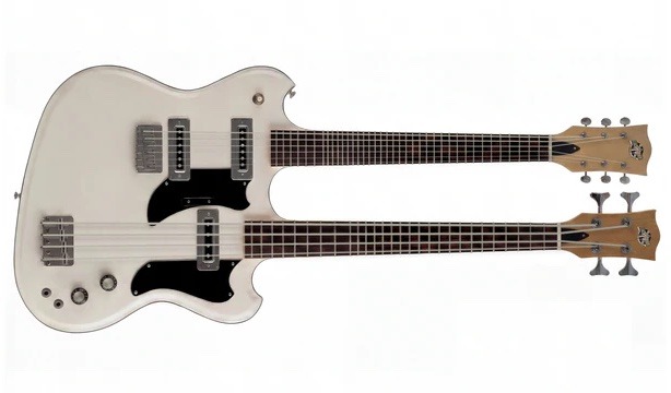 Eastwood Microtonal Doubleneck 4/6 Electric Guitar/Bass