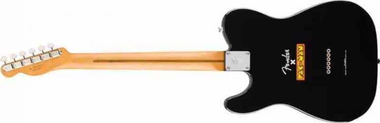 PAC-MAN Telecaster rear