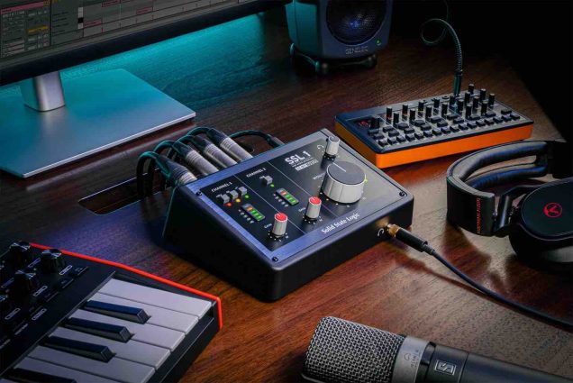 SSL 1 is built on decades of expertise that make Solid State Logic
