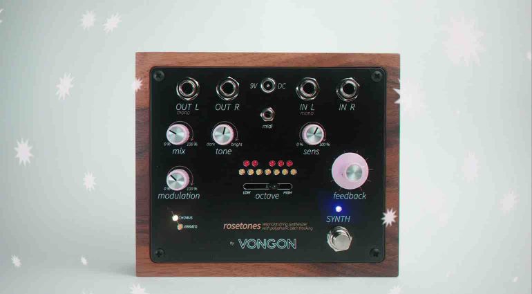 Vongon Rosetones 12-Voice String Synth Pedal