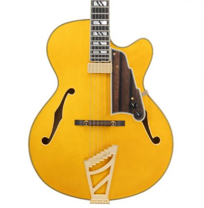 D'Angelico Excel 16 Archtop Electric Guitar In Amber