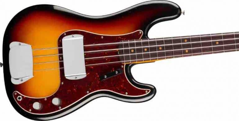 Fender James Jamerson 1962 Precision Bass in 3-Tone Sunburst with La Bella Flat Wound strings