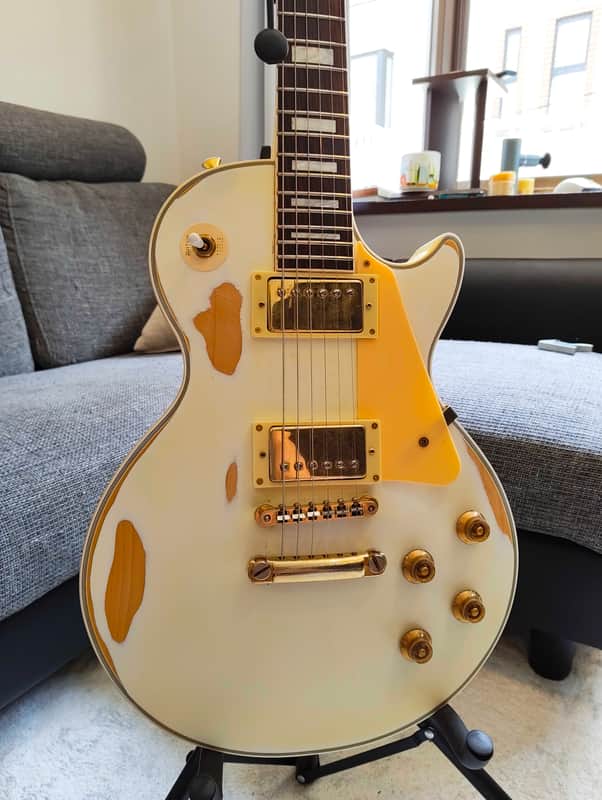 Les Paul Custom 1995 White Relic (Bolt-On)