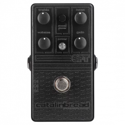 Catalinbread SFT Blackout overdrive pedal vintage Ampeg amp emulator black enclosure