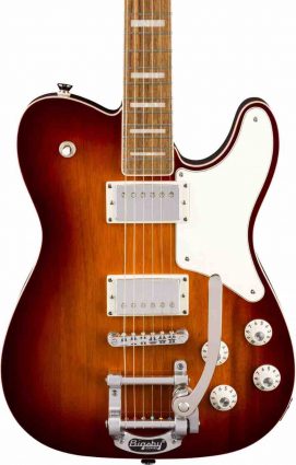 Squier Paranormal Troublemaker Telecaster Deluxe in Honey Sunburst