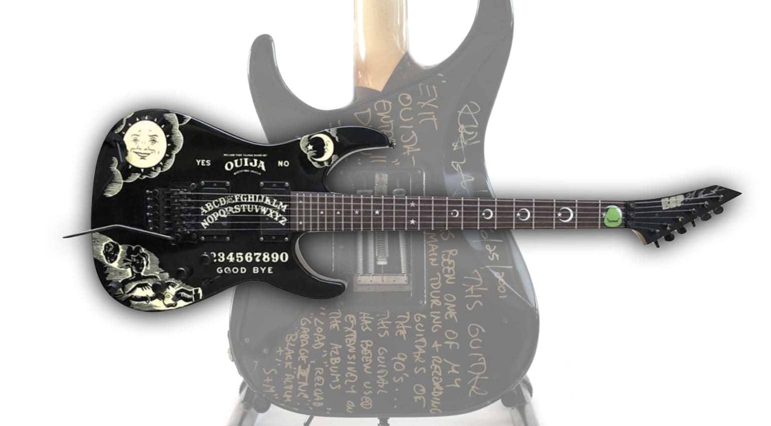 Kirk Hammett's ESP Custom Shop Ouija is up for auction