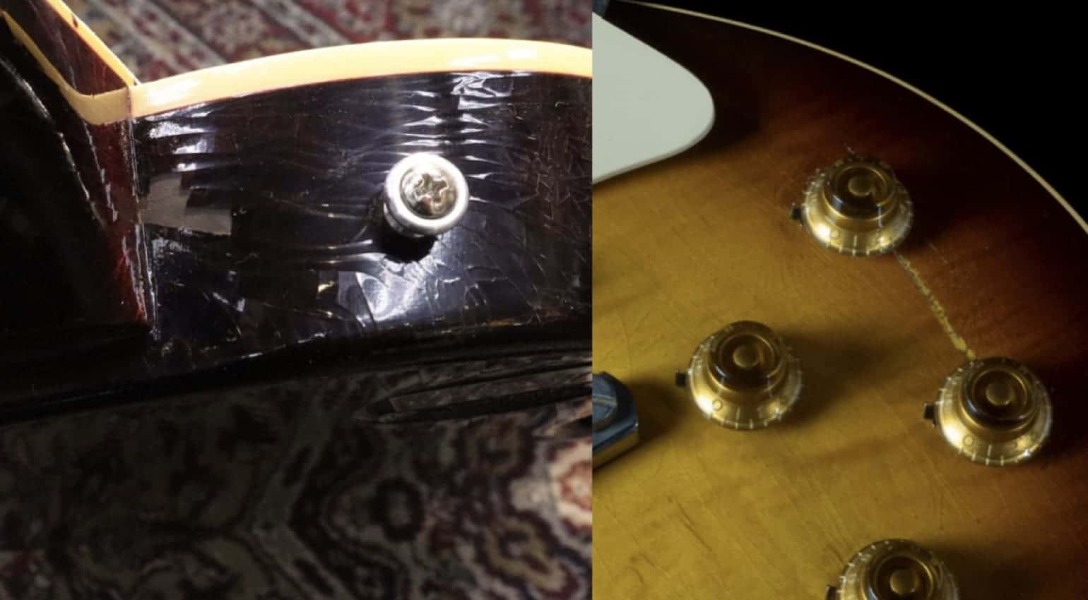 Gibson Murphy Labs finish falling off?