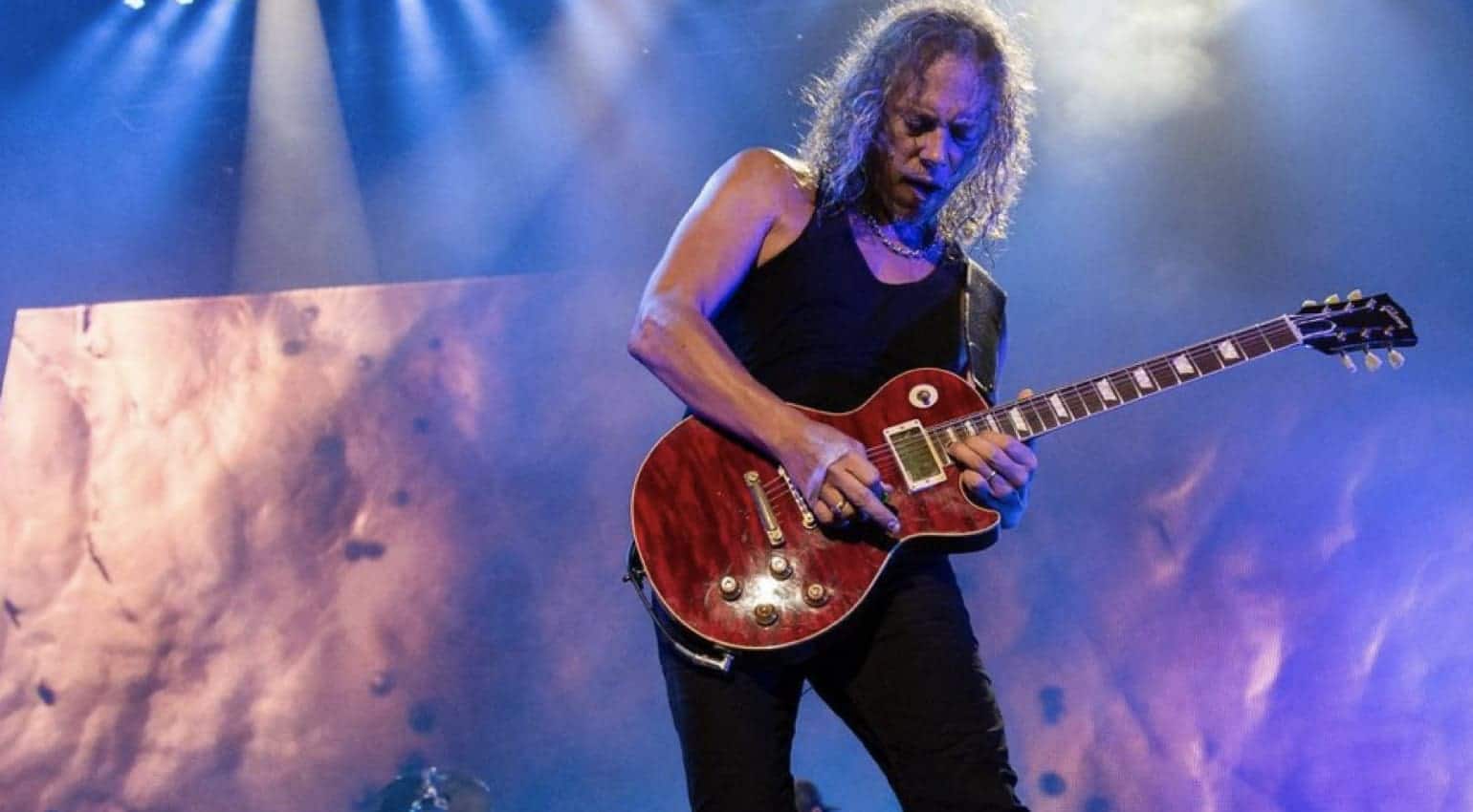 Kirk Hammett joins Gibson