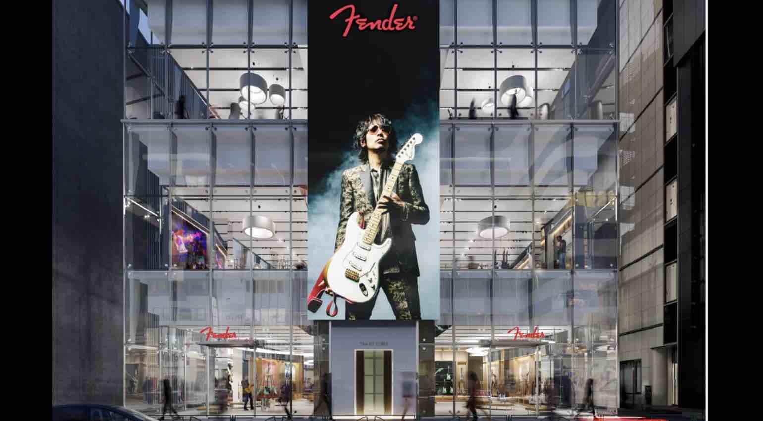 Fender Flagship Store Tokyo Japan