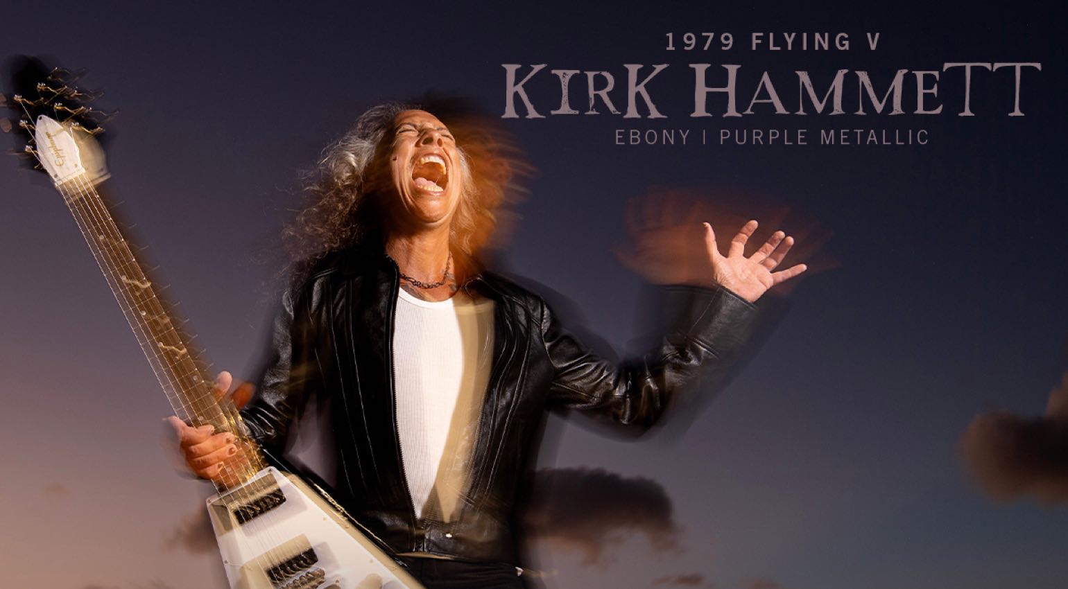 Epiphone Kirk Hammett 1979 Flying V
