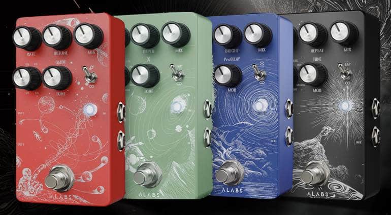 ALABS Audio- Reverb, Delay, Modulation, and Pitch pedals