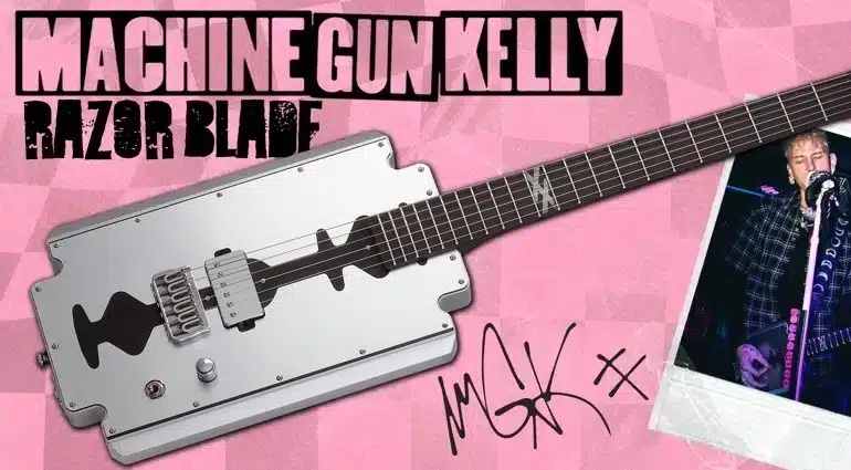 Machine Gun Kelly Razor Blade possibly The Worst Guitar of 2024? Schecter-Machine-Gun-Kelly-Razor-Blade