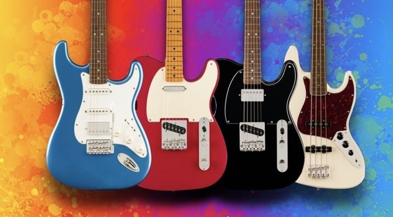 Squier Unveils Limited Edition Classic Vibe Guitars