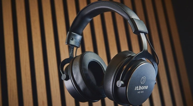 t.bone HD 815 Studio Headphones- The Perfect Blend of Affordability and Professional Quality for Your Home Studio
