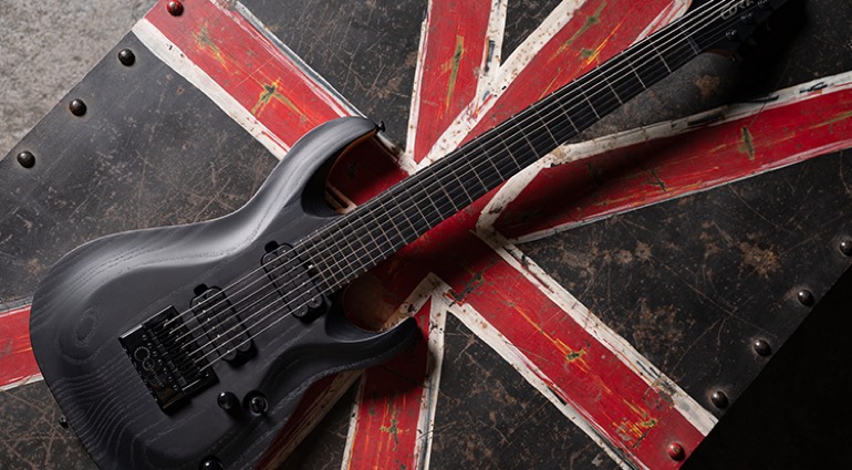 Cort KX707 EverTune - 7-String Blacked Out Shred Machine
