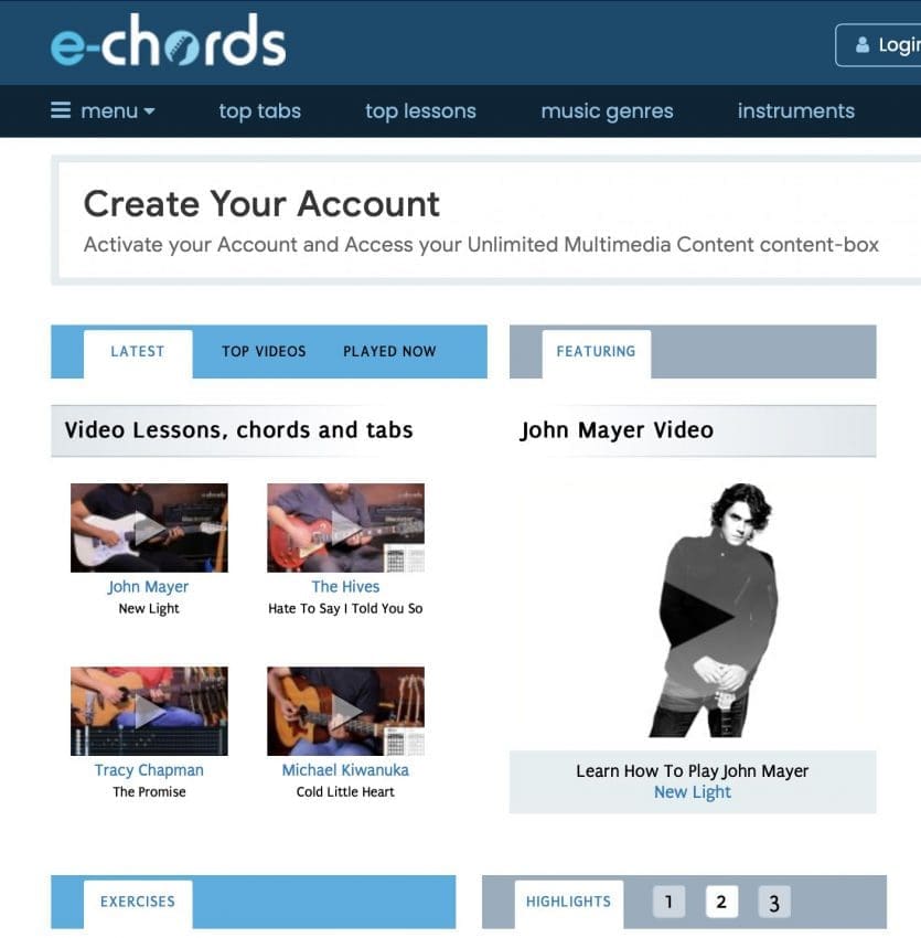 E-Chords
