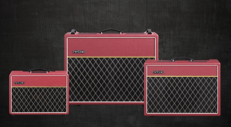Vox Introduces Classic Vintage Red AC Custom Series Amps