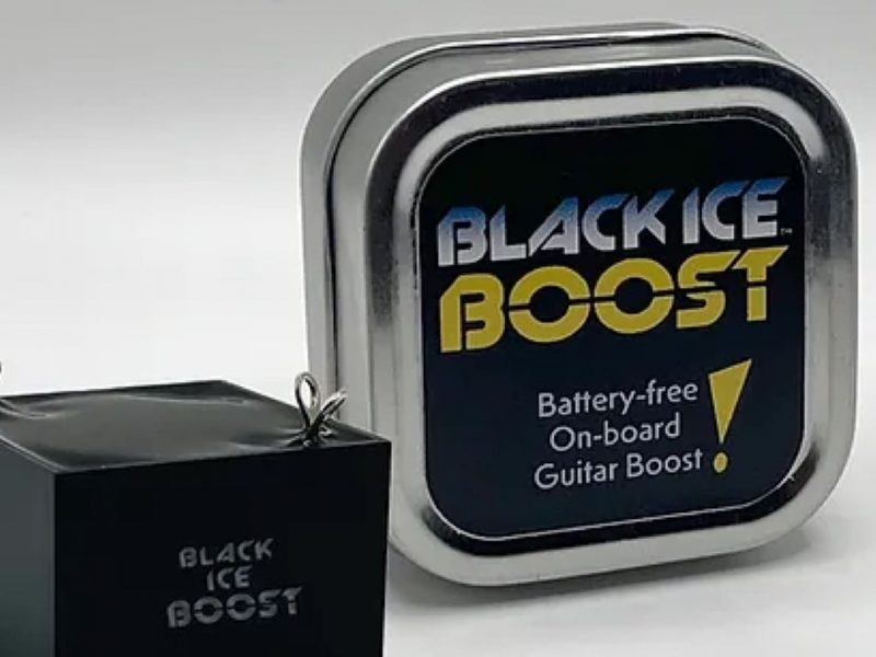 Black Ice Boost, Black Ice Distort, guitar effects, bass effects, battery-free, overdrive, boost