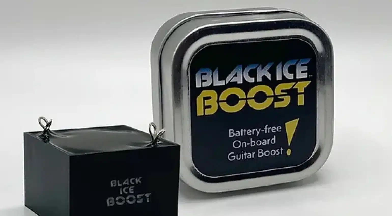 Black Ice Boost, Black Ice Distort, guitar effects, bass effects, battery-free, overdrive, boost