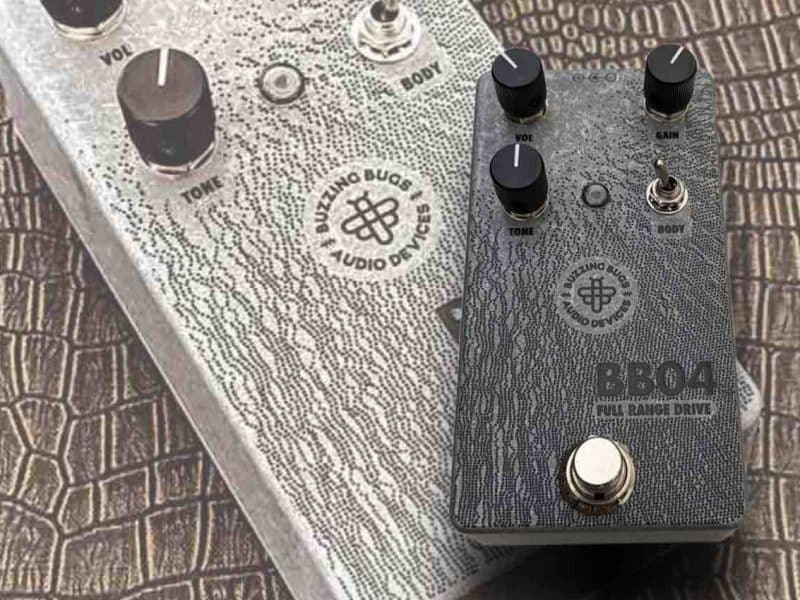 Buzzing Bugs Audio Devices Unveils the Versatile BB04 Full Range Drive Overdrive Pedal