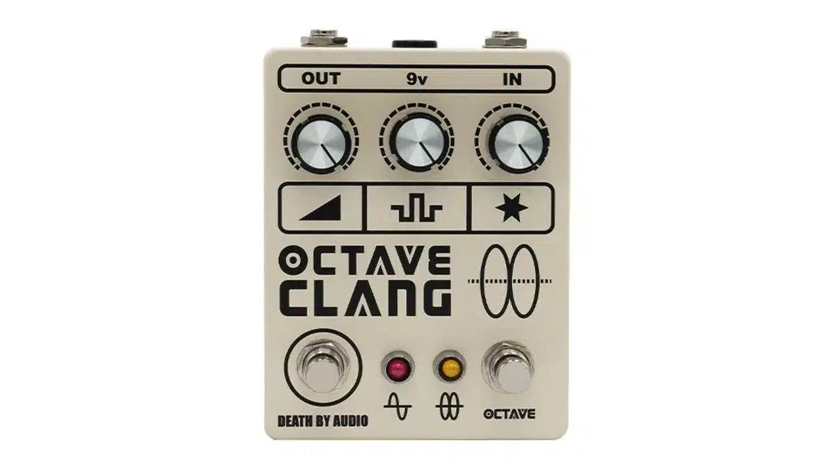 Death By Audio Octave Clang fuzz pedal distortion pedal octave pedal guitar effects