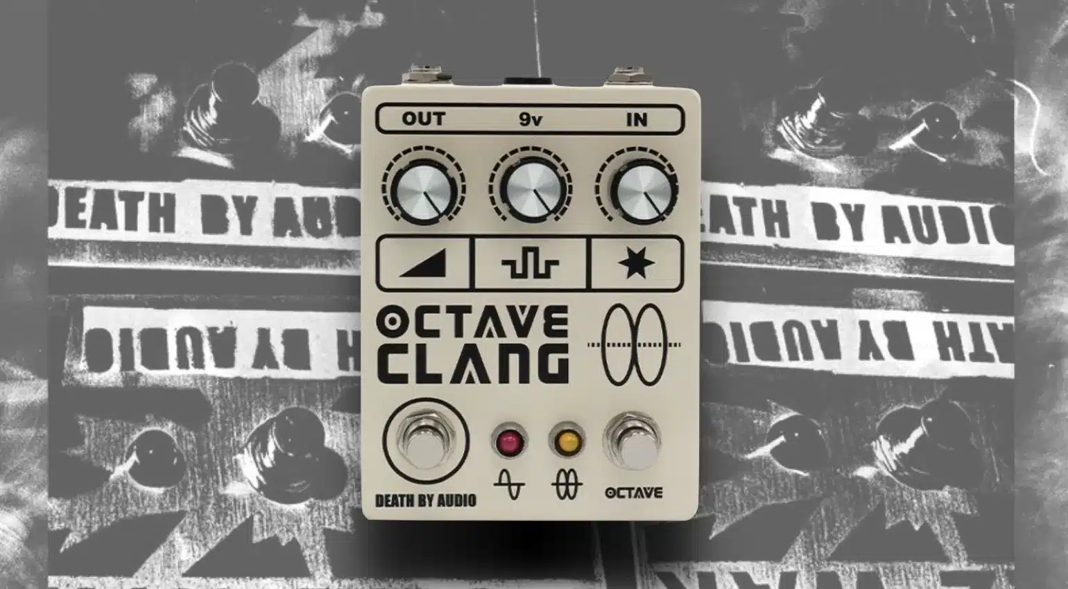 Death By Audio Octave Clang fuzz pedal distortion pedal octave pedal guitar effects