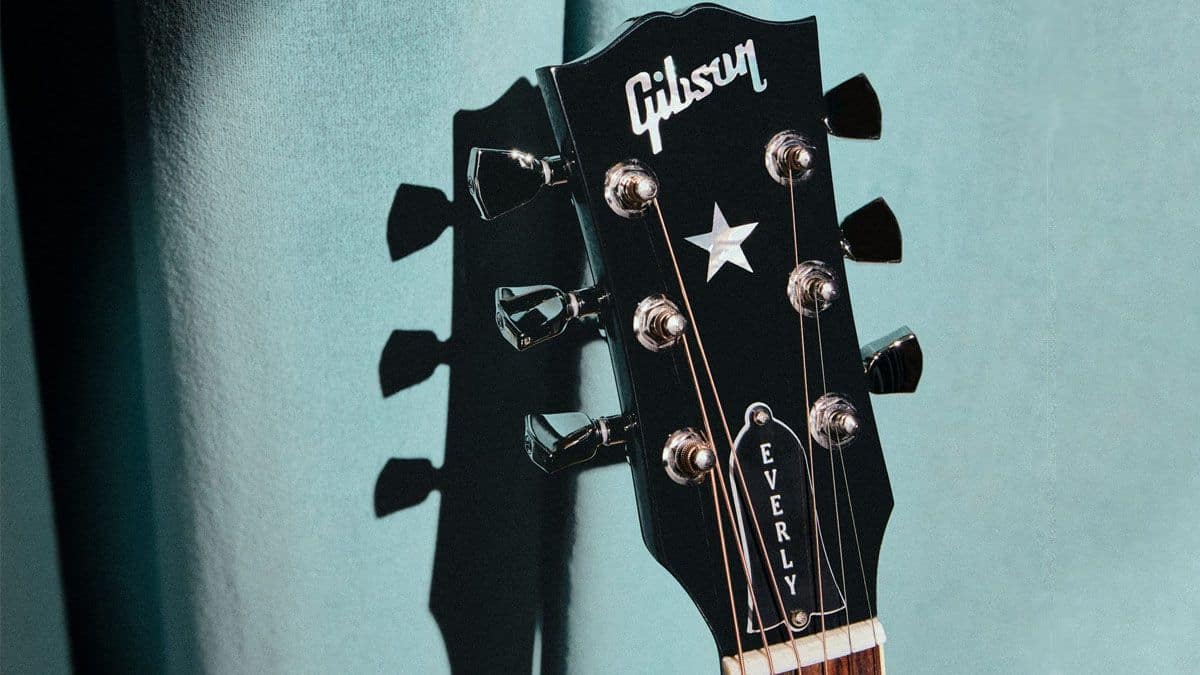 Gibson Reintroduces Iconic Everly Brothers J-180 Acoustic Guitar