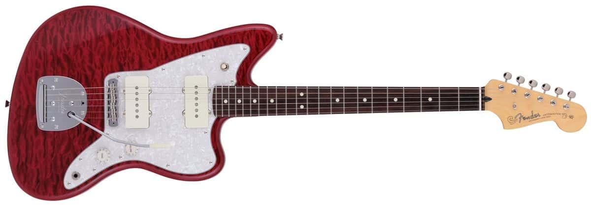 Red Beryl Jazzmaster Fender Japan Hybrid II- Classic Style, Modern Versatility (with Quilted Maple Options!)