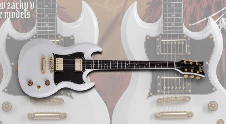 Schecter ZV-H6LLYW66D: Zacky Vengeance Signature Guitar Unveiled left handed right handed Avenged Sevenfold