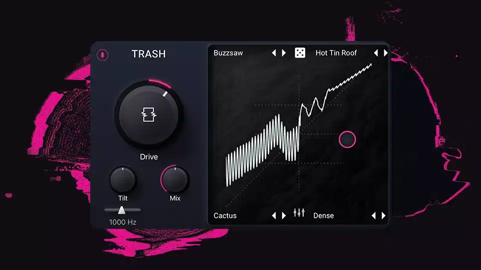 Trash Module iZotope Trash Lite iZotope Trash Lite Free distortion plugin Music production tools VST plugins Sound design