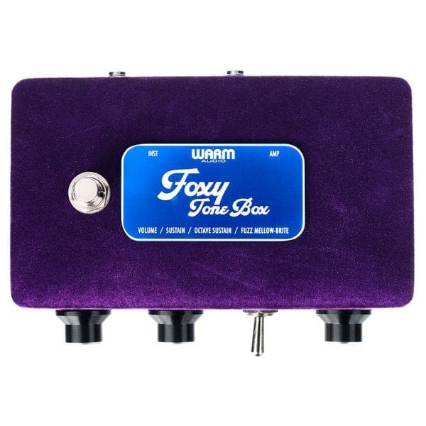 Warm Audio Foxy Tone Purple 70th Fuzz top