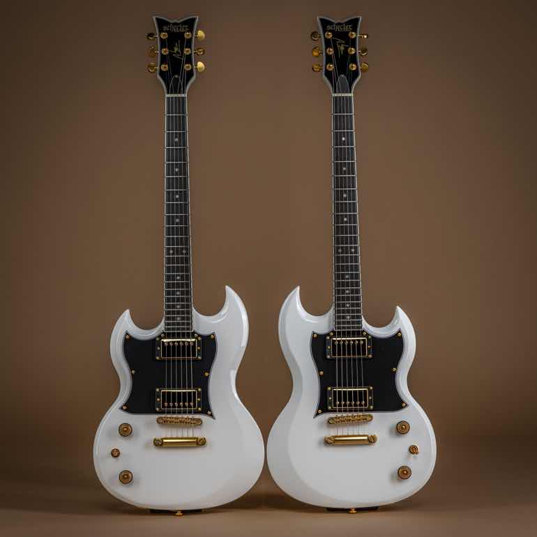 Schecter ZV-H6LLYW66D: Zacky Vengeance Signature Guitar Unveiled left handed right handed Avenged Sevenfold Zacky Vengeance Signature Guitar Unveiled