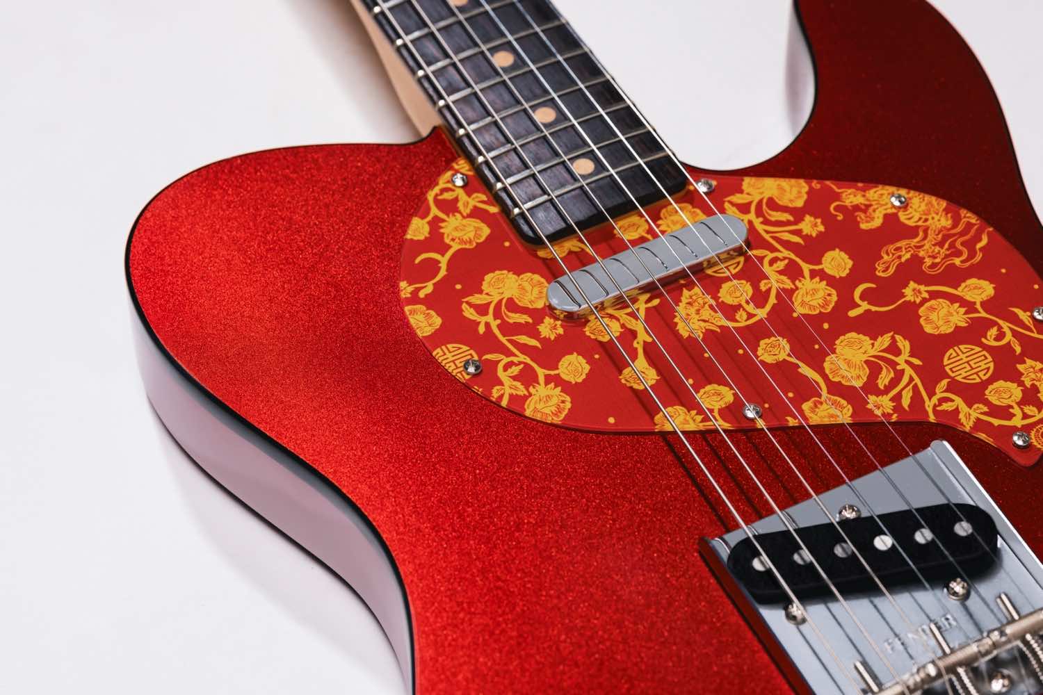 Fender Raphael Saadiq Telecaster Limited Edition in Dark Red Metallic