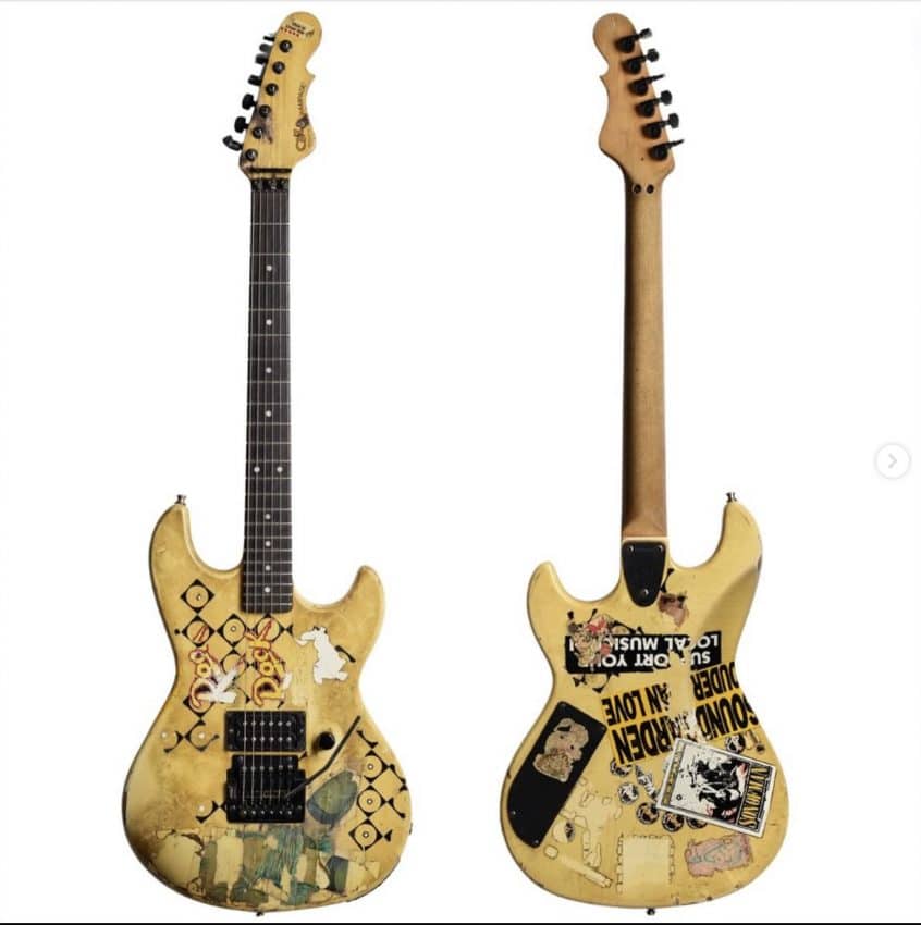 Jerry Cantrell's Iconic G&L 'Blue Dress' Rampage Guitar Stolen He