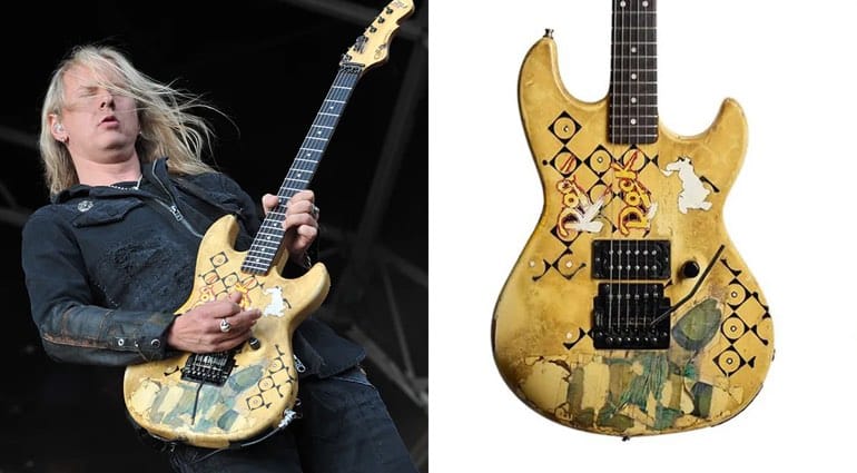 Jerry Cantrell's G&L 'Blue Dress' Rampage Guitar Stolen