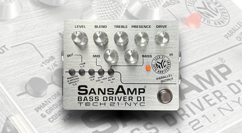 Legendary Tech 21 SansAmp Bass Driver DI: 30 Years of Defining ...