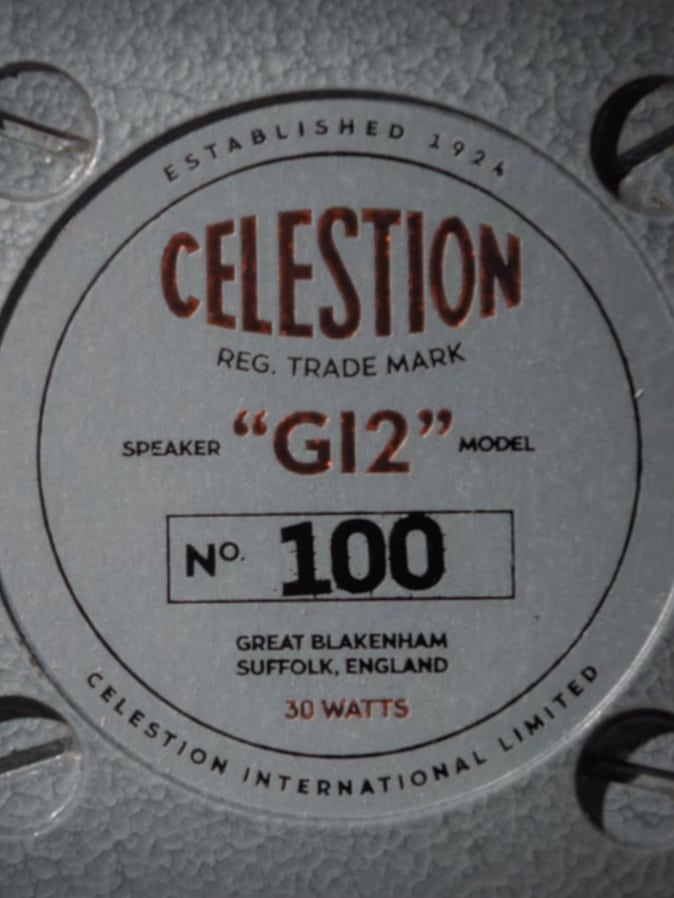 Celestion G12 Speaker